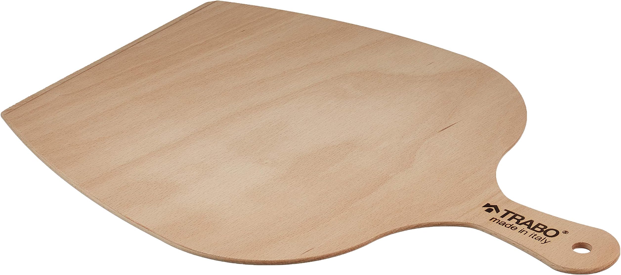 Trabo Naturpala Beech Wood Bpala Peel for Pizza, Beige, 30 x 40 x 30 cm