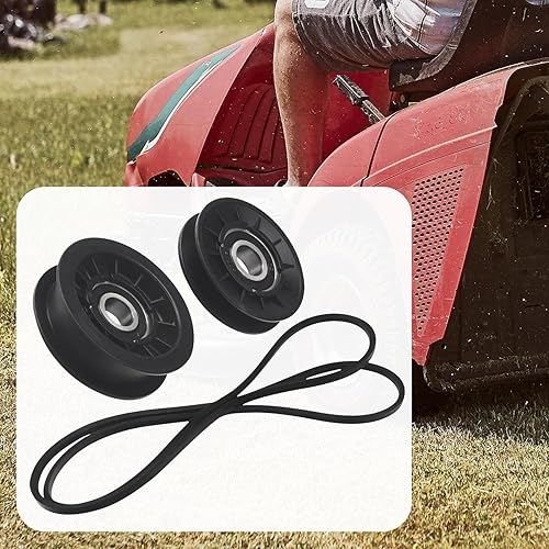 Miniatura 6 de Kit de reparación de polea de correa de transmisión de transmisión GX20286 GX20287 GX20006 para cortacéspedes John D-eere serie L100, reemplaza