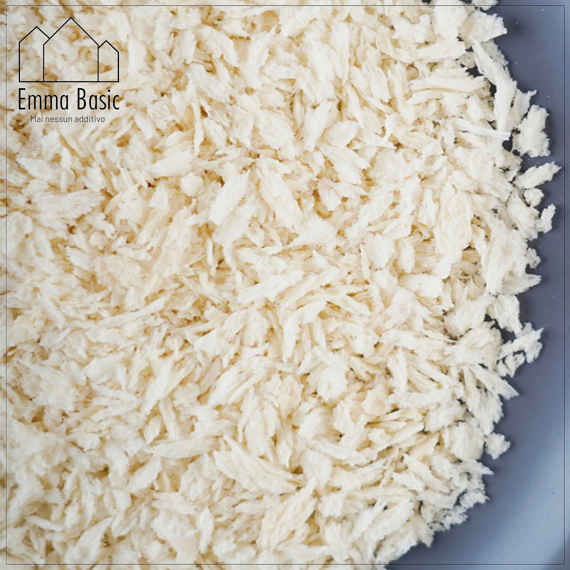 Emma Basic Panko Breadcrumbs 6mm Super Premium 10kg Bag | Forma ad ago lungo | Meno grassi | Extra croccante | Stile giapponese