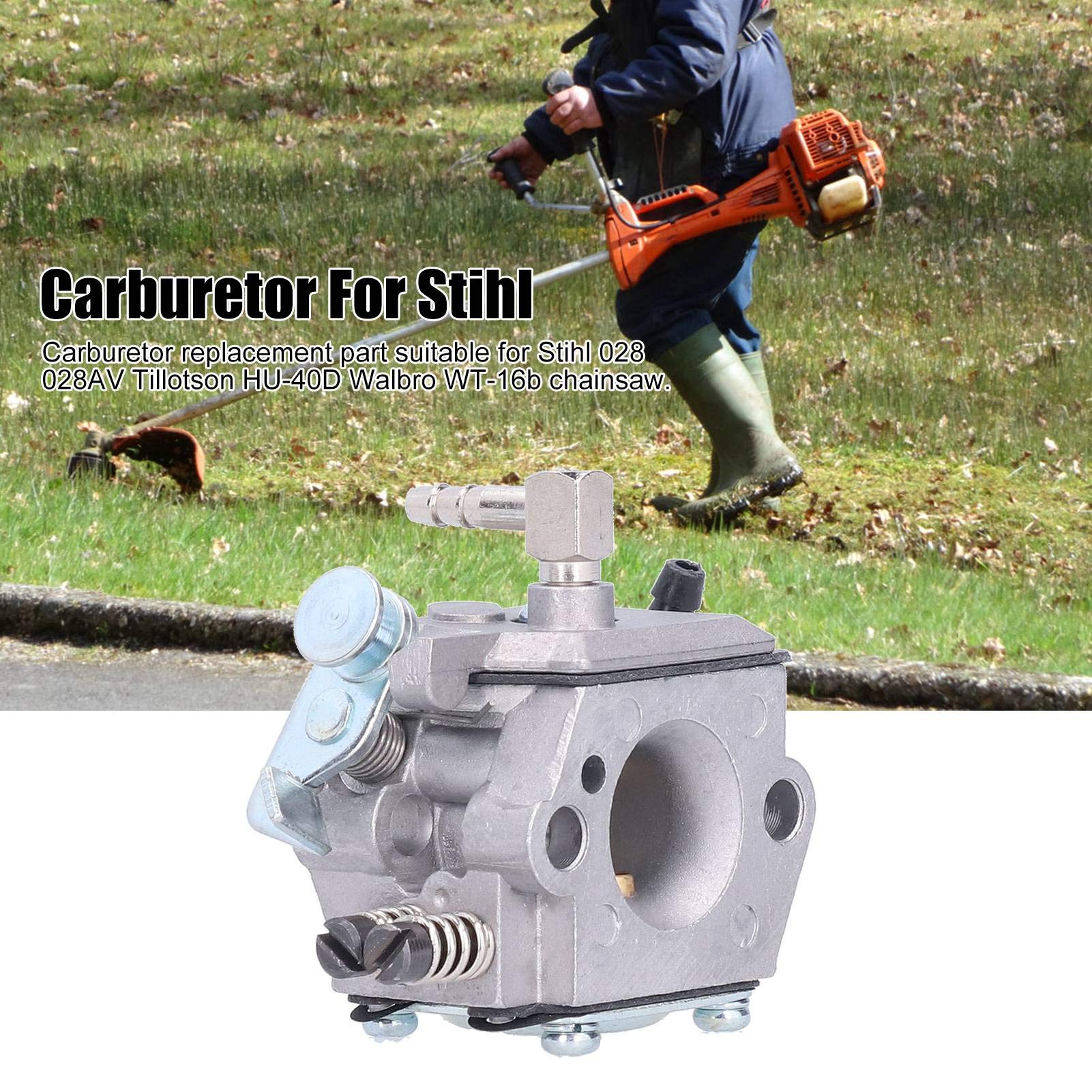Carburateur + Filtre à Air Pour Tronçonneuse Stihl 028 - Compatible HU-40D
