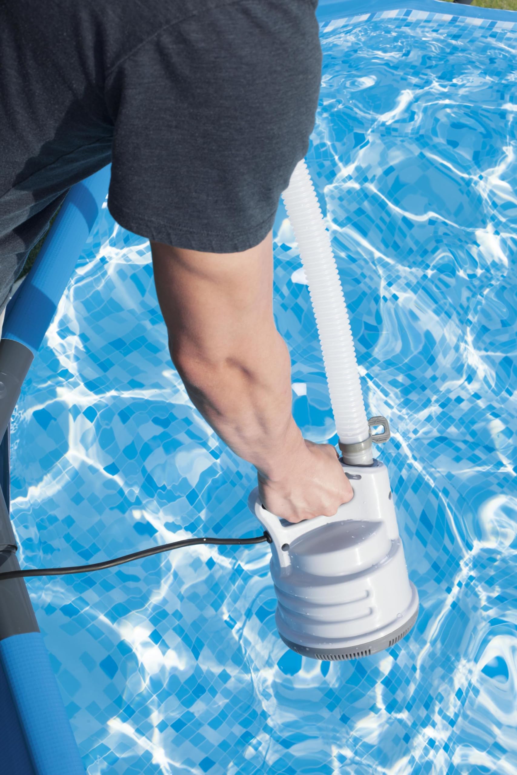 Bestway Flowclear Pompe submersible résistante au chlore 80 W