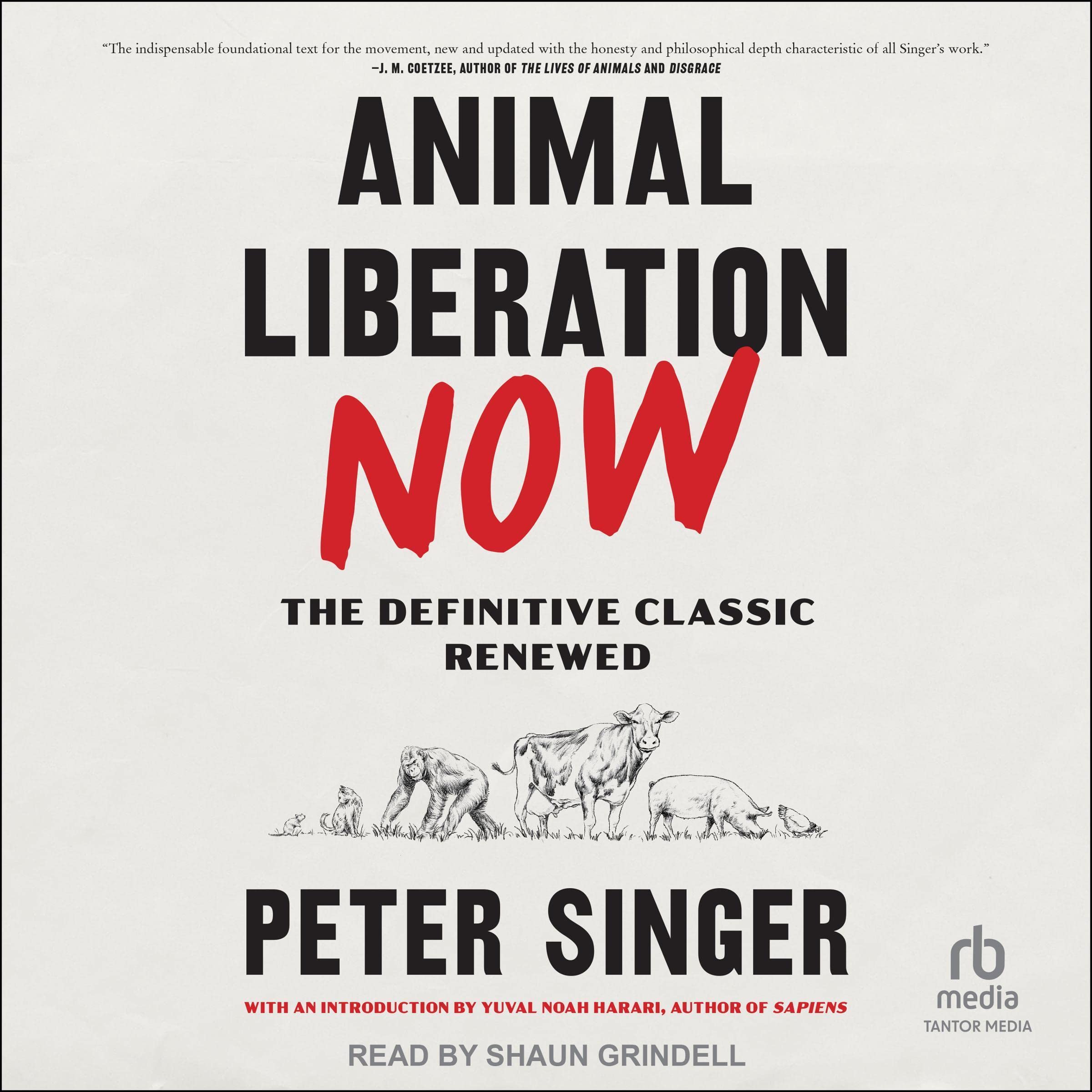 Cover art for Animal Liberation Now
