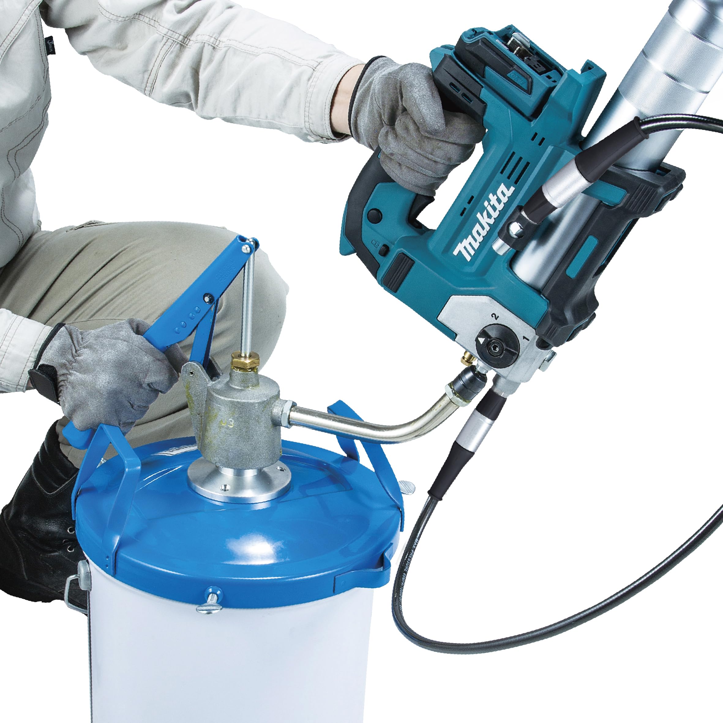 Amazon.co.jp: マキタ(Makita) 充電式グリスガン 18V6Ah バッテリ