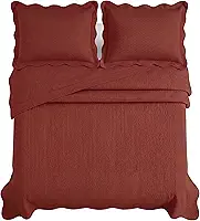 Colcha Bullet Casal 220X240 – Vinho