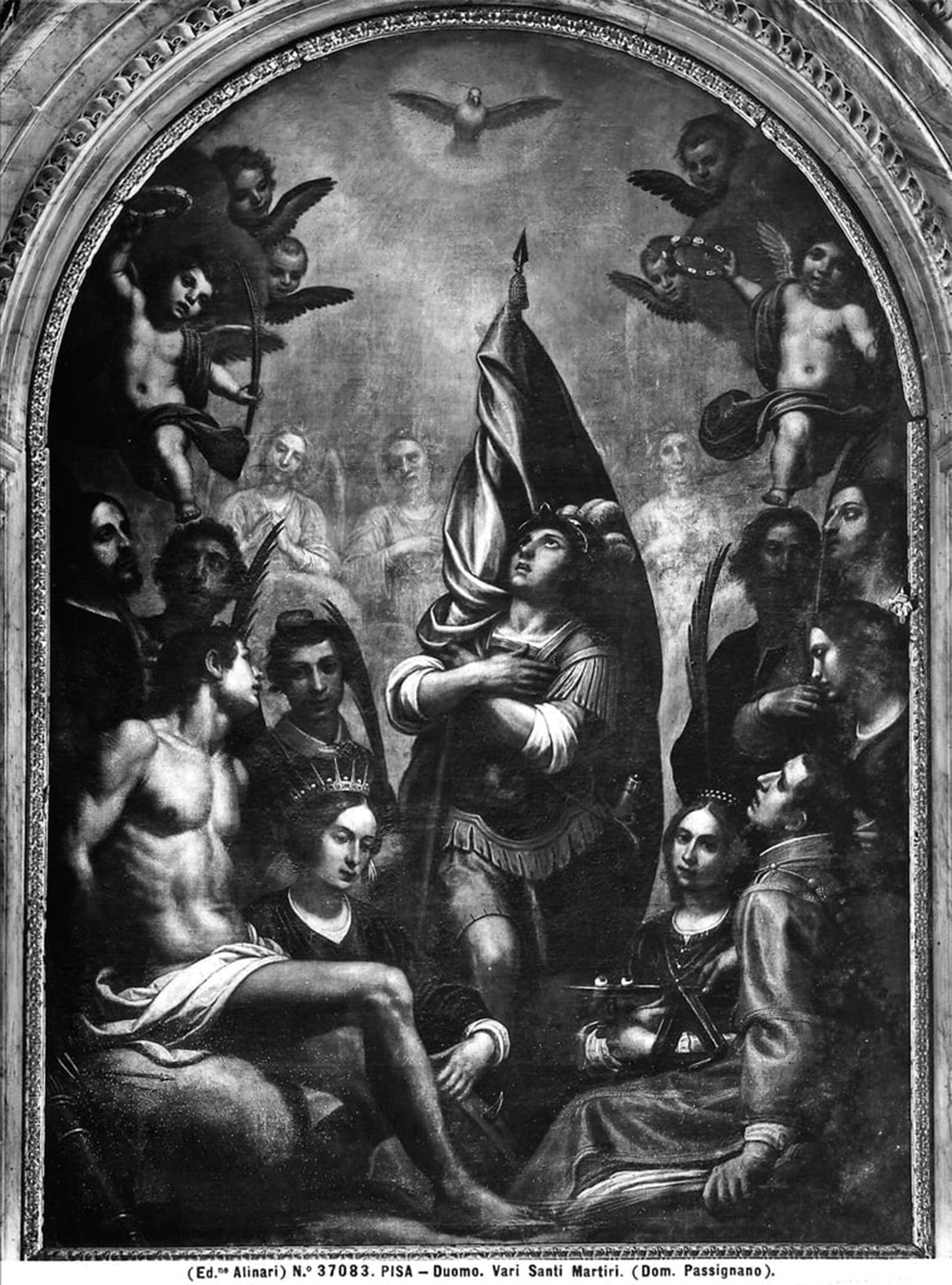 Cuadro decorativo Domenico Cresti para inspirar paz en el despacho 5