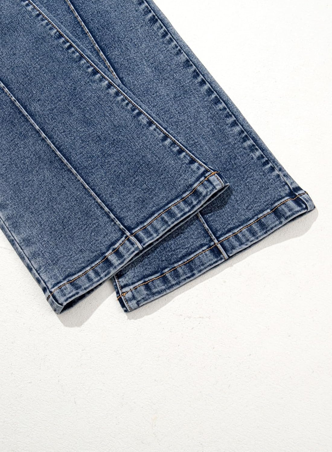 blibean Tween Girls Wide Leg Jeans Zimbaplatinum Demin Pants Size 6-15 Years - Image 6