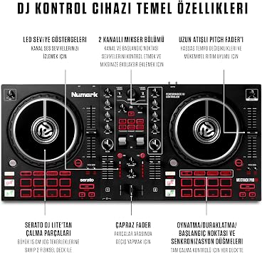 Numark Mixtrack Pro FX 2 Deck DJ Controller
