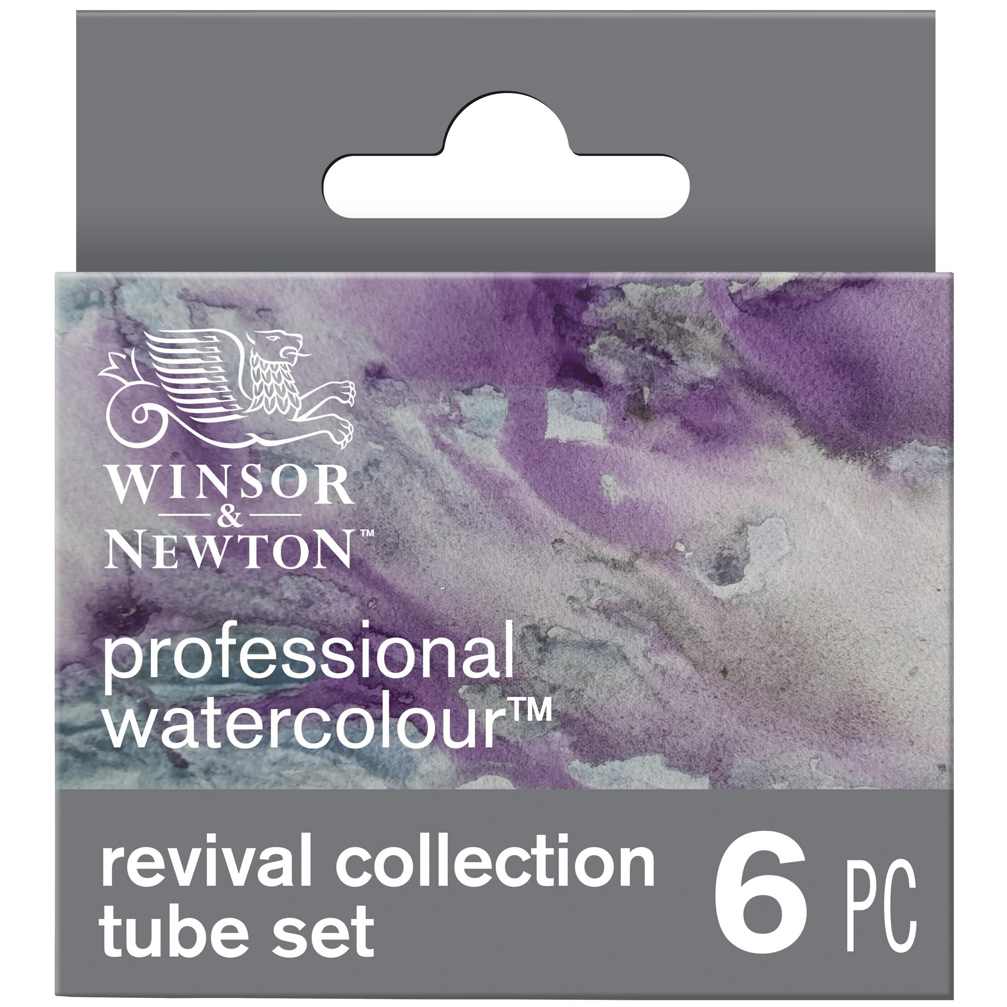 Winsor & Newton 0190825 Acuarela Profesional, Colección Revival - Set de 6x5ml
