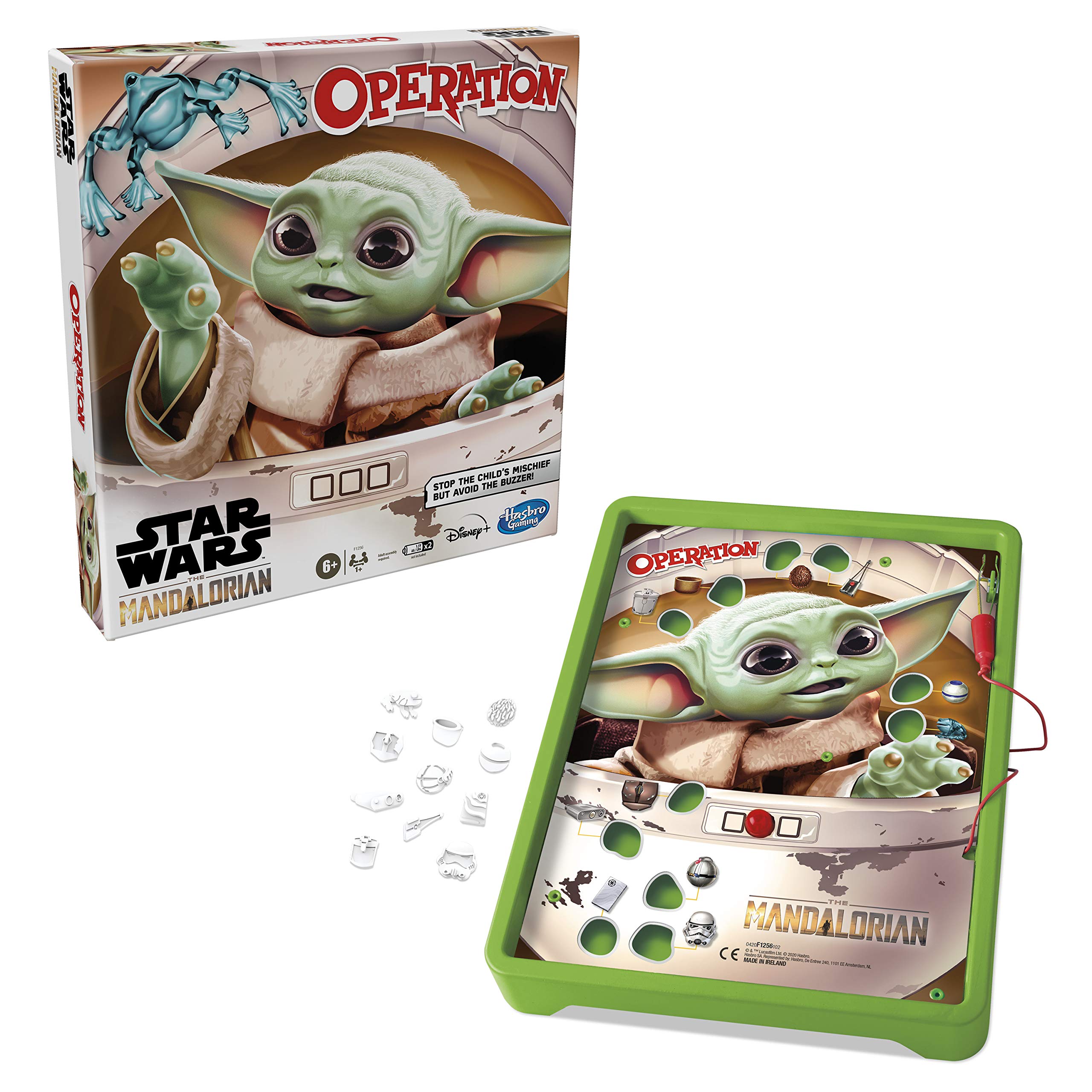 Hasbro Operation Game: Star Wars The Mandalorian Edition Board