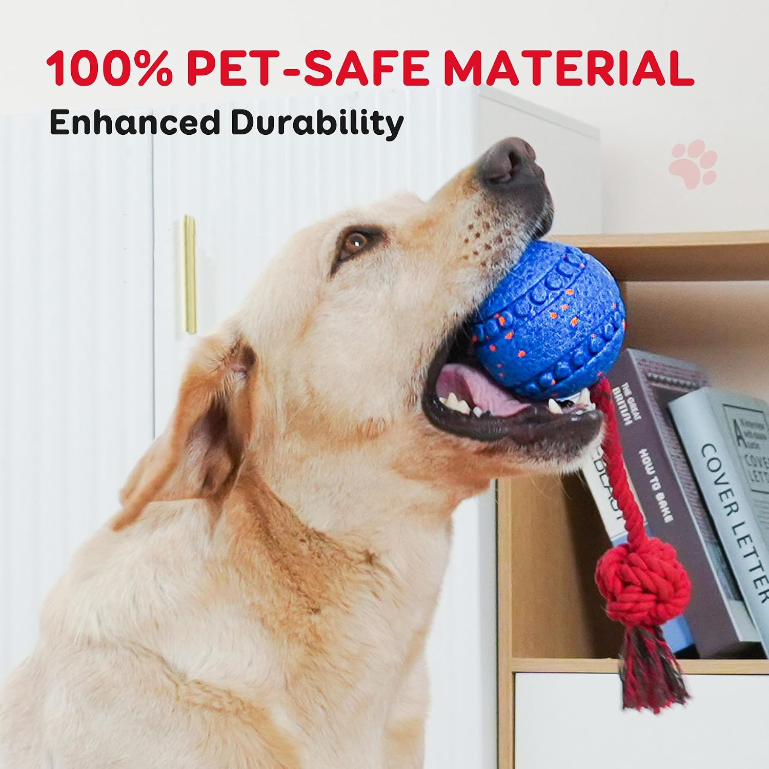 Smart Interactive Dog Toys Ball for Medium and Large Dogs to Keep Them Busy | Motion Activated Interactive Dog Toy, E-TPU Material, Waterproof & Rechargeable, Interactive Dog Ball for Indoor and Outdoor thumbnail
