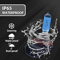 Vista 3 de Pack-2 H11 Halogen Bulbs, Car Xenon Light Bulbs, 12V 55W Car High Beam Lights, Automobile Lights Replacement Kit, Universal for Most Cars, SUVs and