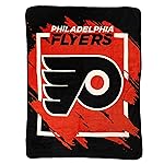 Northwest NHL Philadelphia Flyers Micro Raschel Throw Blanket, 46 x 60, Dimensional
