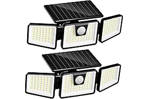 INCX Solar Lights Outdoor: Illuminate Your Nights, Protect Your Home