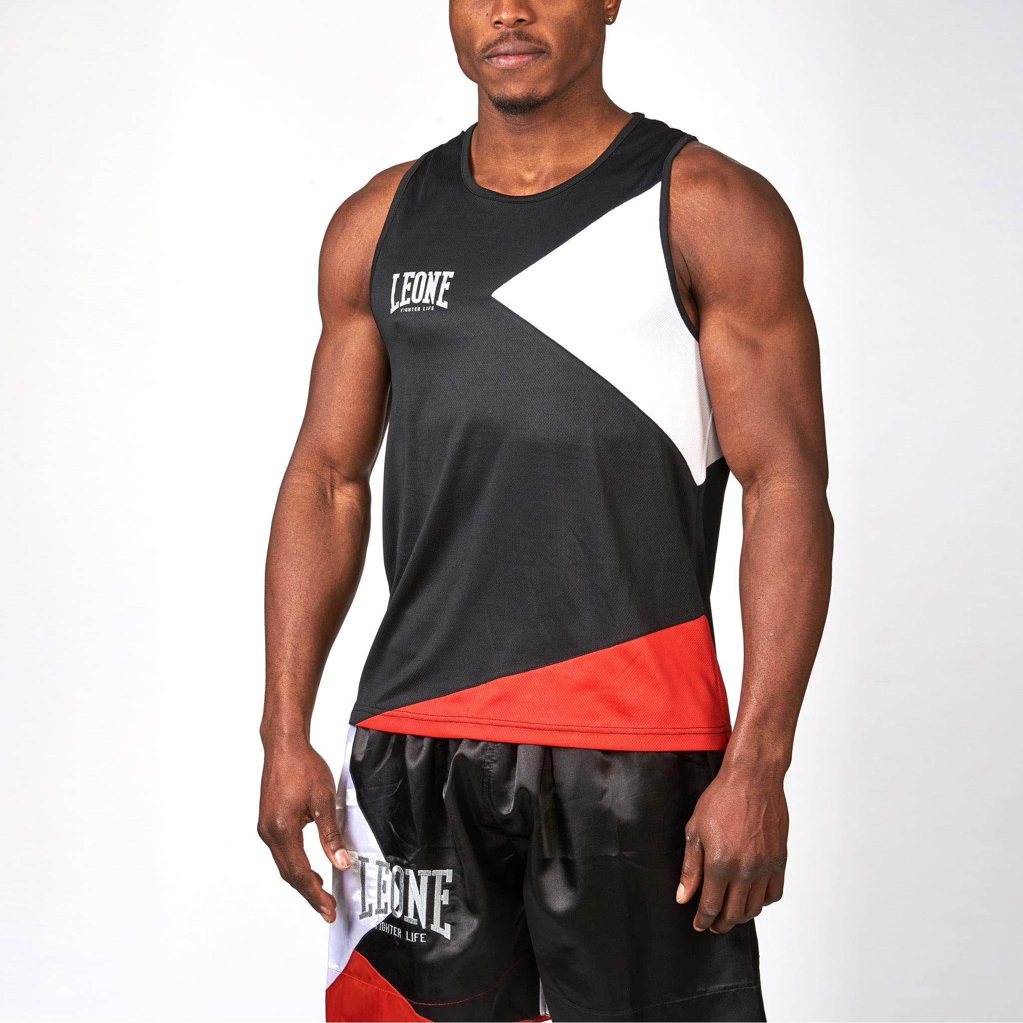 Leone 1947 Camiseta Unisex de Boxeo Fighter Life AB210