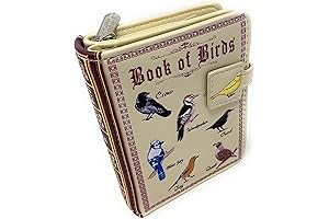 Book of Birds Small Wallet for Women and Girls