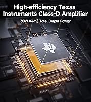 Vista 3 de Edifier QR30 2.0 Altavoz activo de escritorio, altavoces compactos Bluetooth V5.4 para computadora, altavoz inalámbrico de estantería, 30W (RMS)