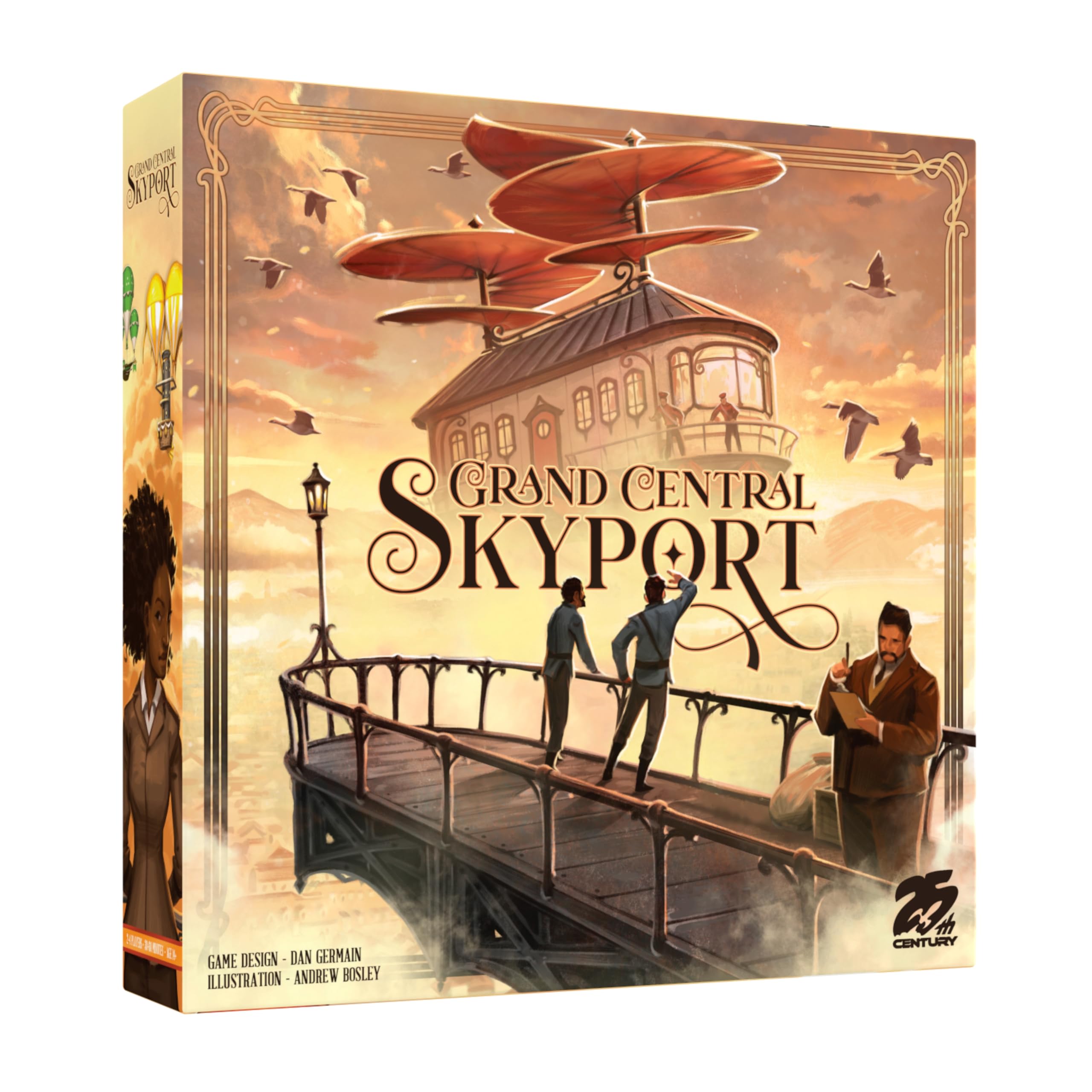 Amazon.com: Grand Central Skyport – 25th Century Games | Ages 14+