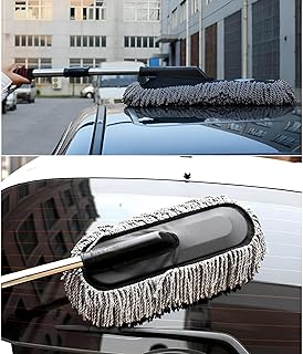 Car Wax Tool Nano Fiber Removable Car Dust Removal Brush Nano Fiber Car Wash Brush Complete Interior Exterior Cleaning Kit 1 Piece (Multicolor) - Perfect for Baa Care