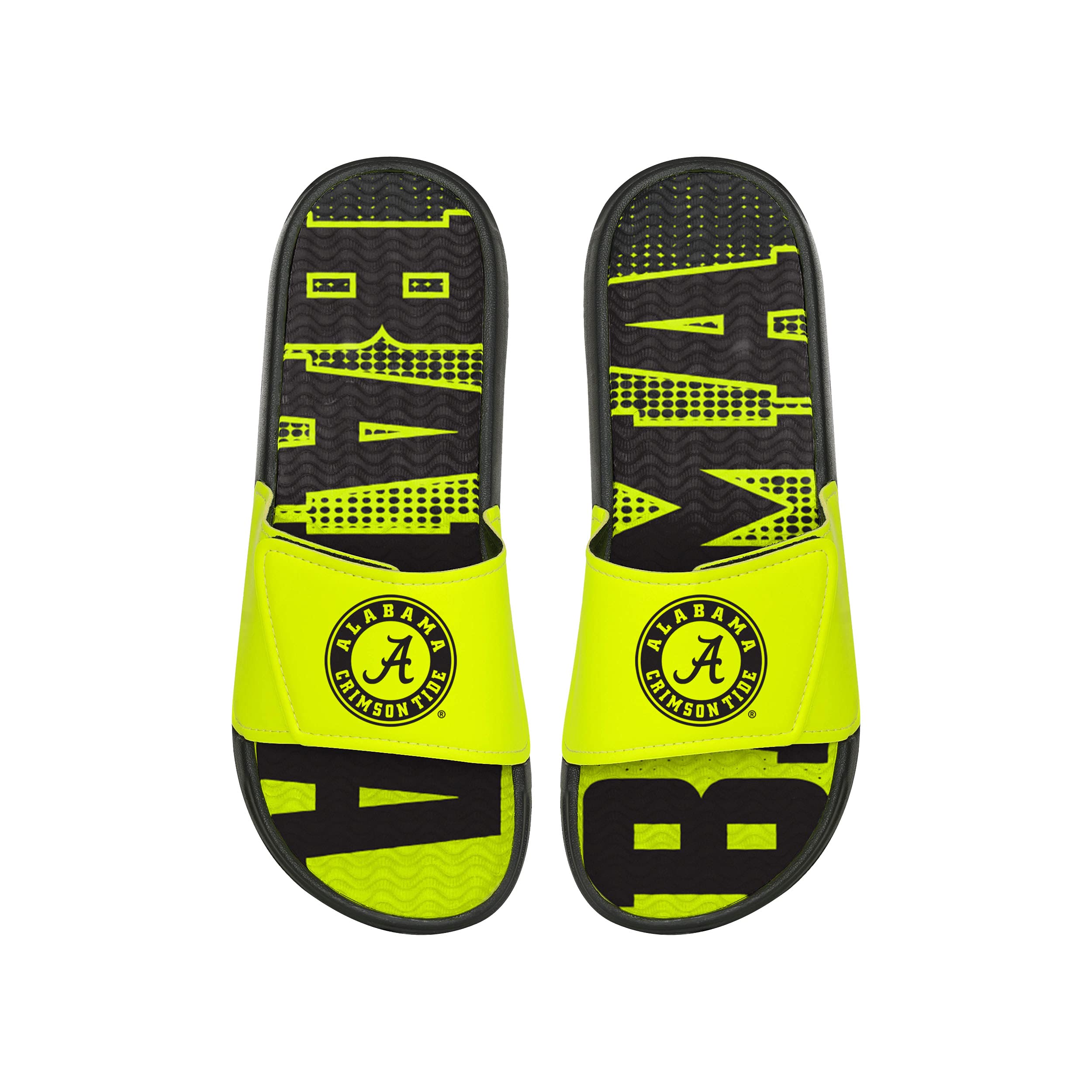 FOCO Alabama Crimson Tide NCAA Mens Highlights Gel Slide - M