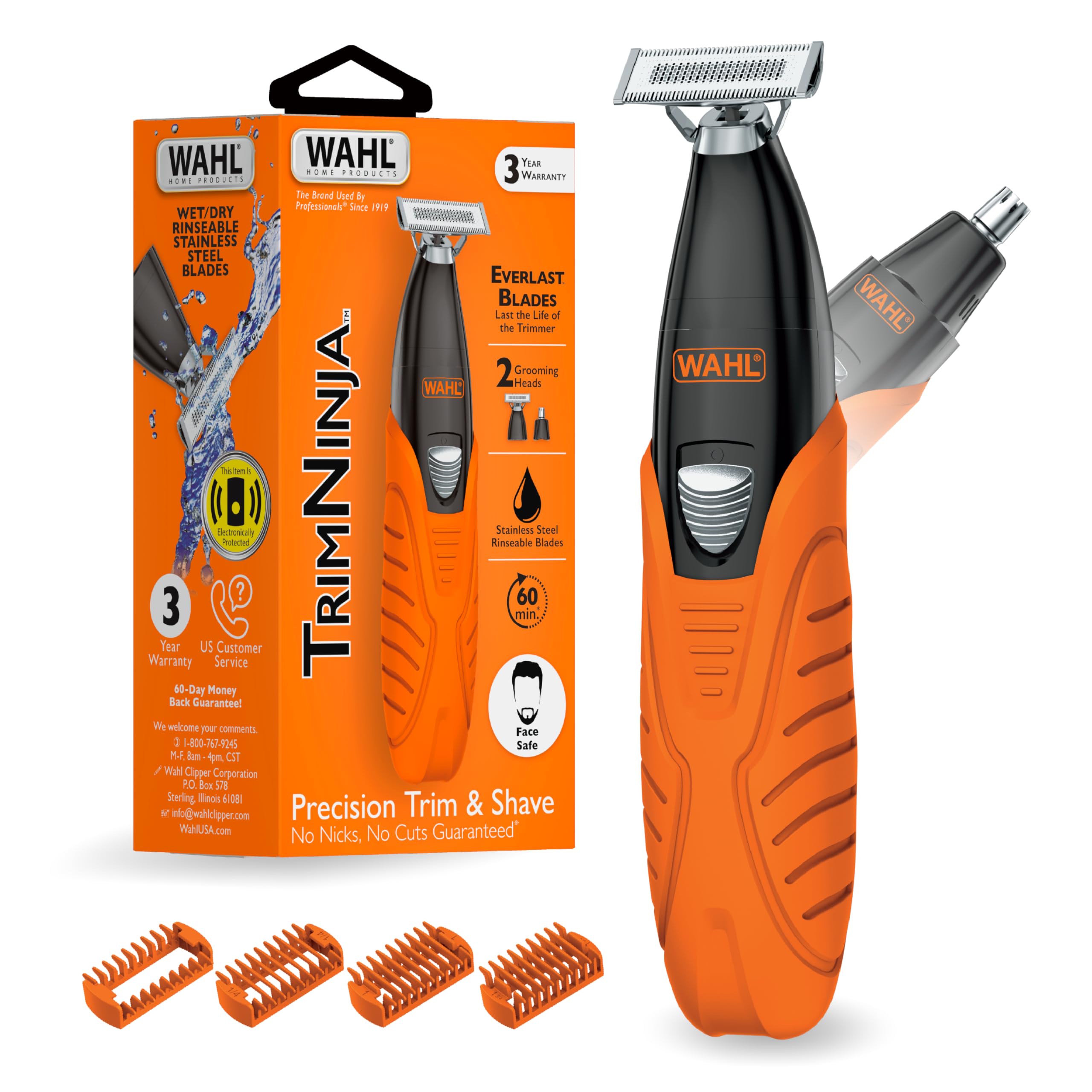 Wahl Trim Ninja Hybrid Electric Shaver for Facial