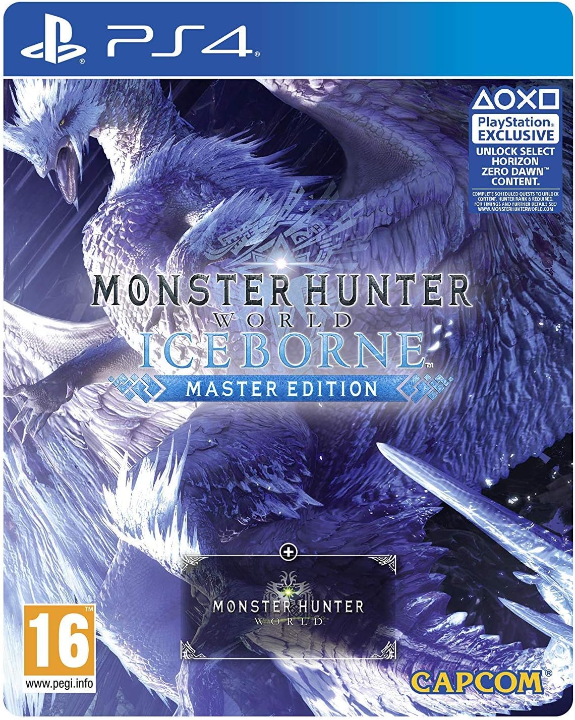Capcom Monster Hunter World Iceborne Master Edition Steelbook PS4