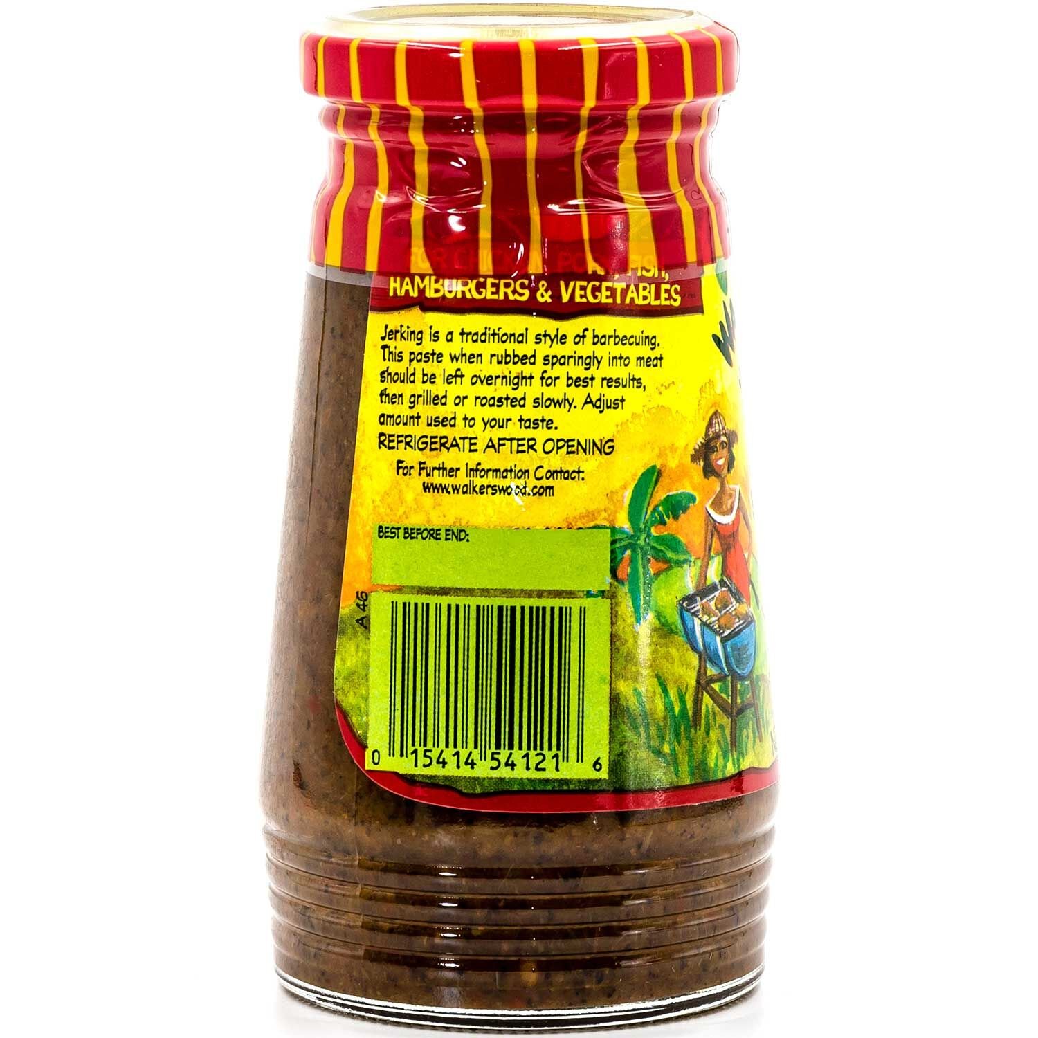 Walkerswood Traditional Jamaican Jerk Seasoning, 10 oz., Hot & Spicy