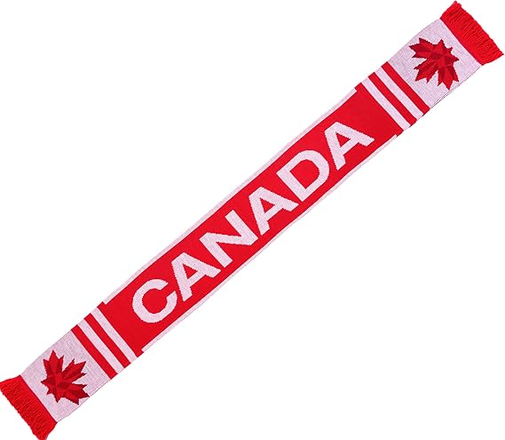 Canada Soccer Knit Scarf