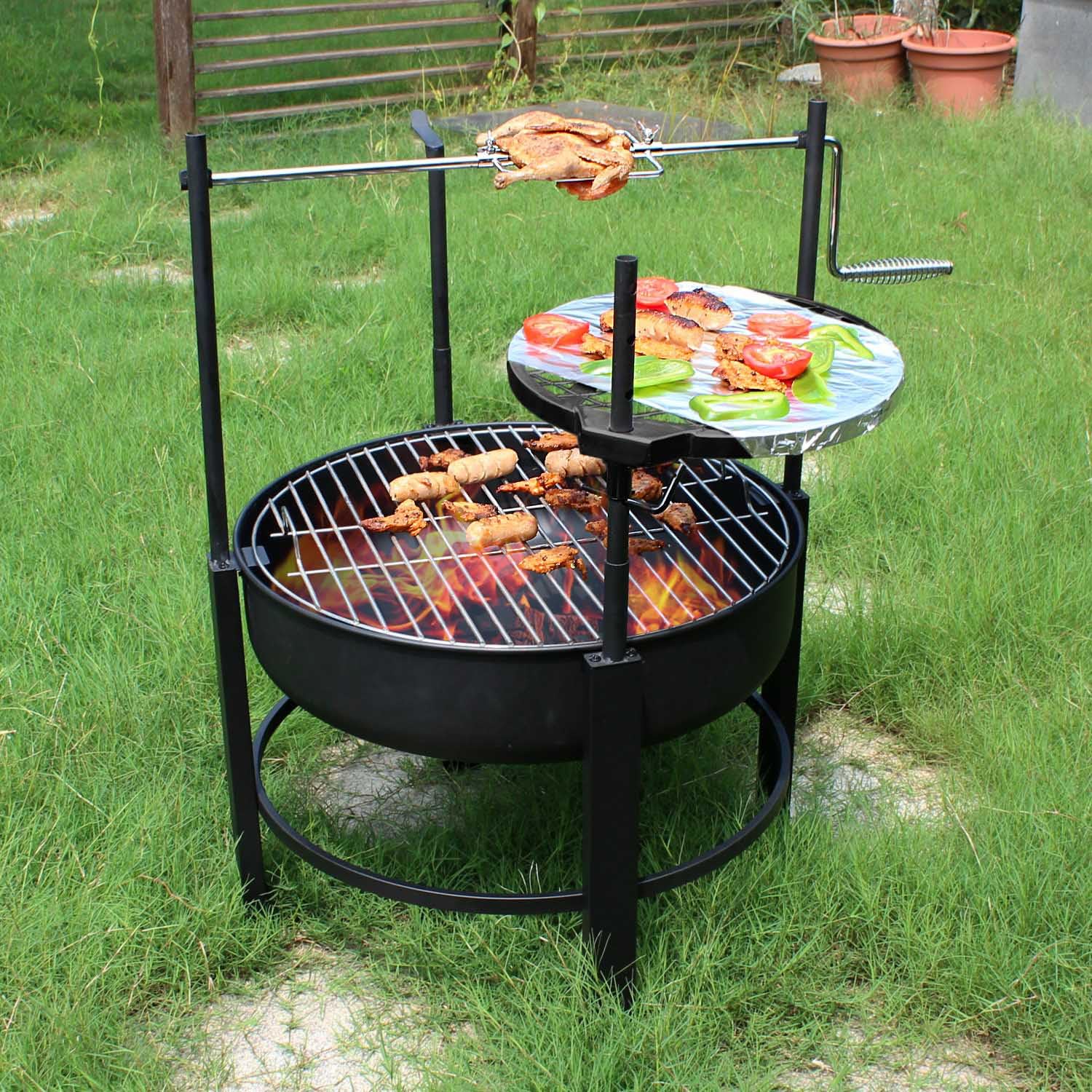 Firepit Wood Burning Bbq Grills For Sale Outdoor Cooking Pit On Sale