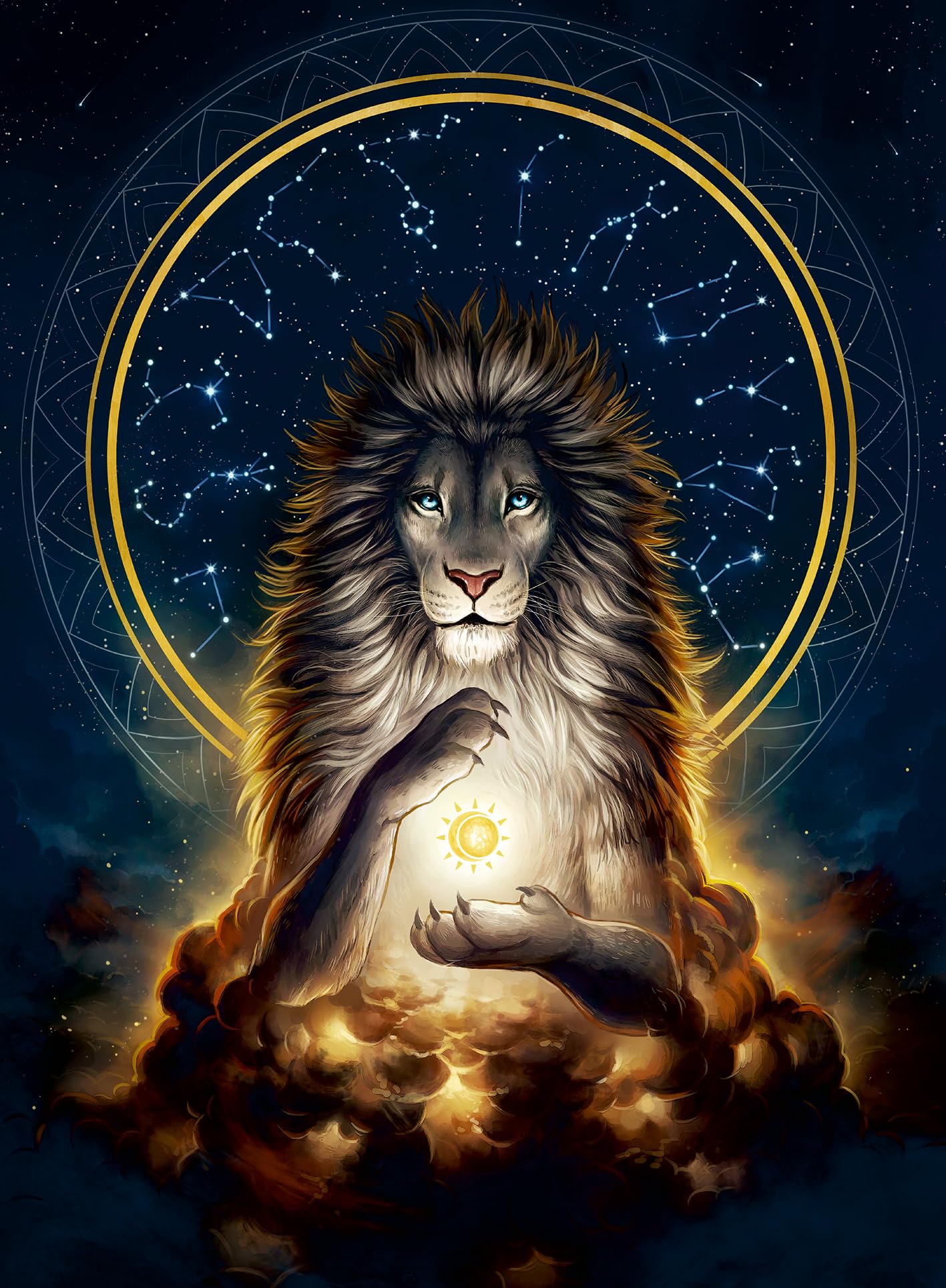 Ravensburger 12000480 - León StarLine - puzzle 500 piezas – puzzle adultos y niños a patir de 12 años, puzzle animales