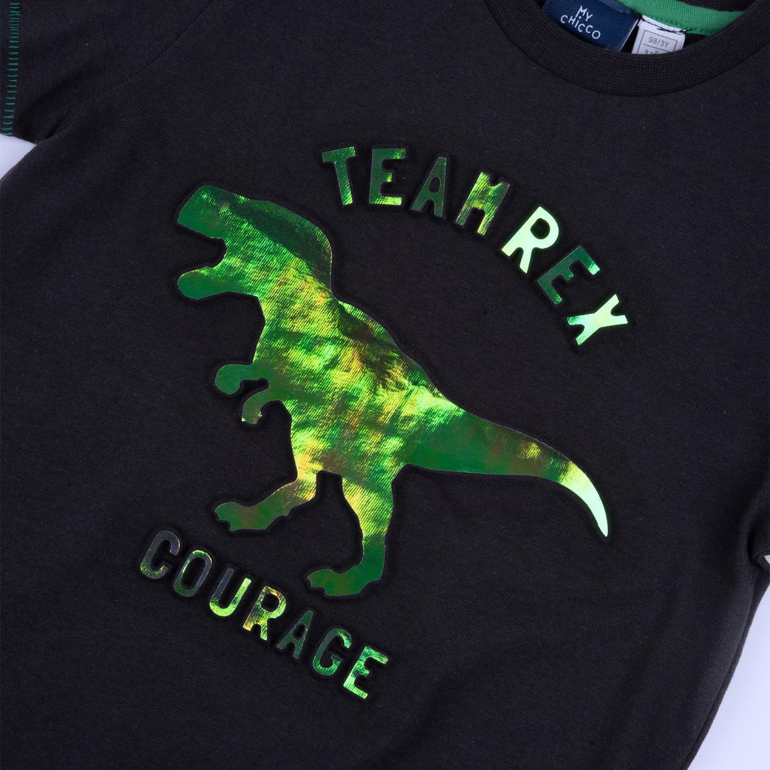 Chicco, Baby T-shirt, Korte Mouwen T-shirt, Comfortabel en Modieus, van Zacht Katoen, Machinewasbaar, Baby- en Jongenskleding, Entworfen in Italien