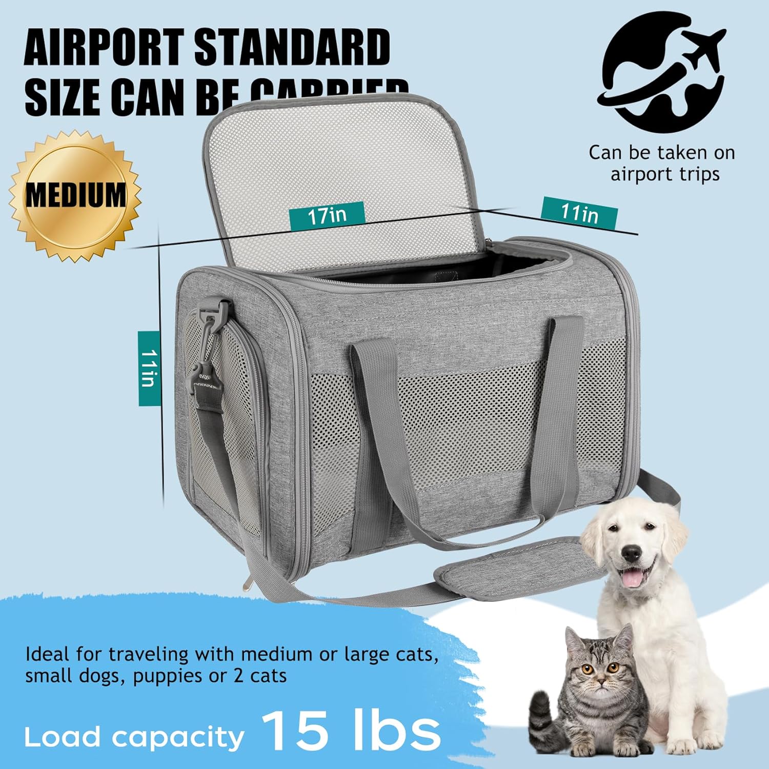 Travel Smart: The Ultimate Soft-Sided Cat Carrier for Comfort and Safety