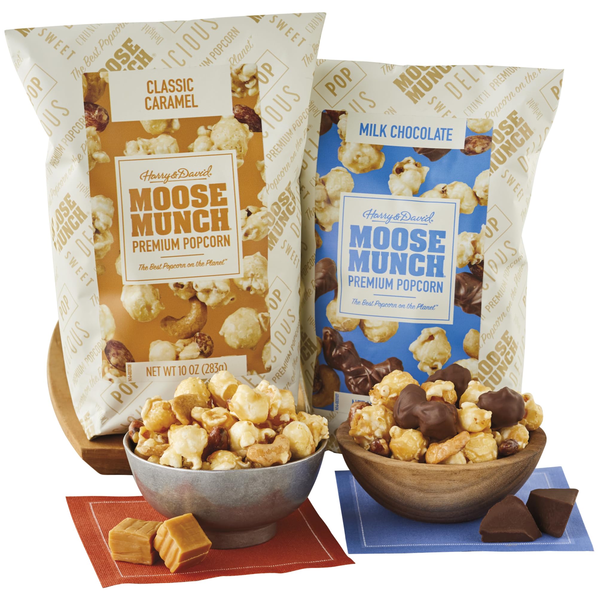 Amazon.com: Moose Munch® Premium Popcorn, Milk Chocolate And