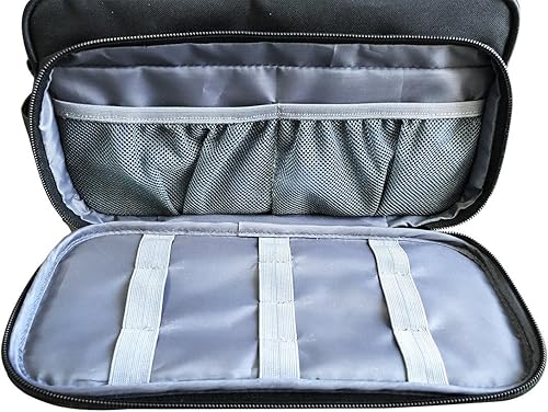 Miniatura 8 de Lucky Rain Kits de aseo de viaje, bolsa esencial aprobada por la TSA y repelente al agua, kit de afeitado Dopp Bolsas (2do estilo), 2do estilo,