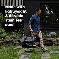 Vista 5 de BioLite, FirePoker, acero inoxidable de 23" para una fácil gestión del combustible y el fuego