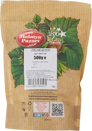 Malatya Pazarı Leblebi Şekeri Kilitli Paket A Kalite 500 Gr