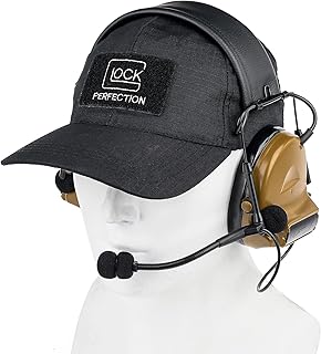 Tactical Headset airsoft headset Comta II Sound Pickup headphone Noise Reduction Ear protection headphones with mic for Hunting Shooting Airsoft - GLECTICAL
