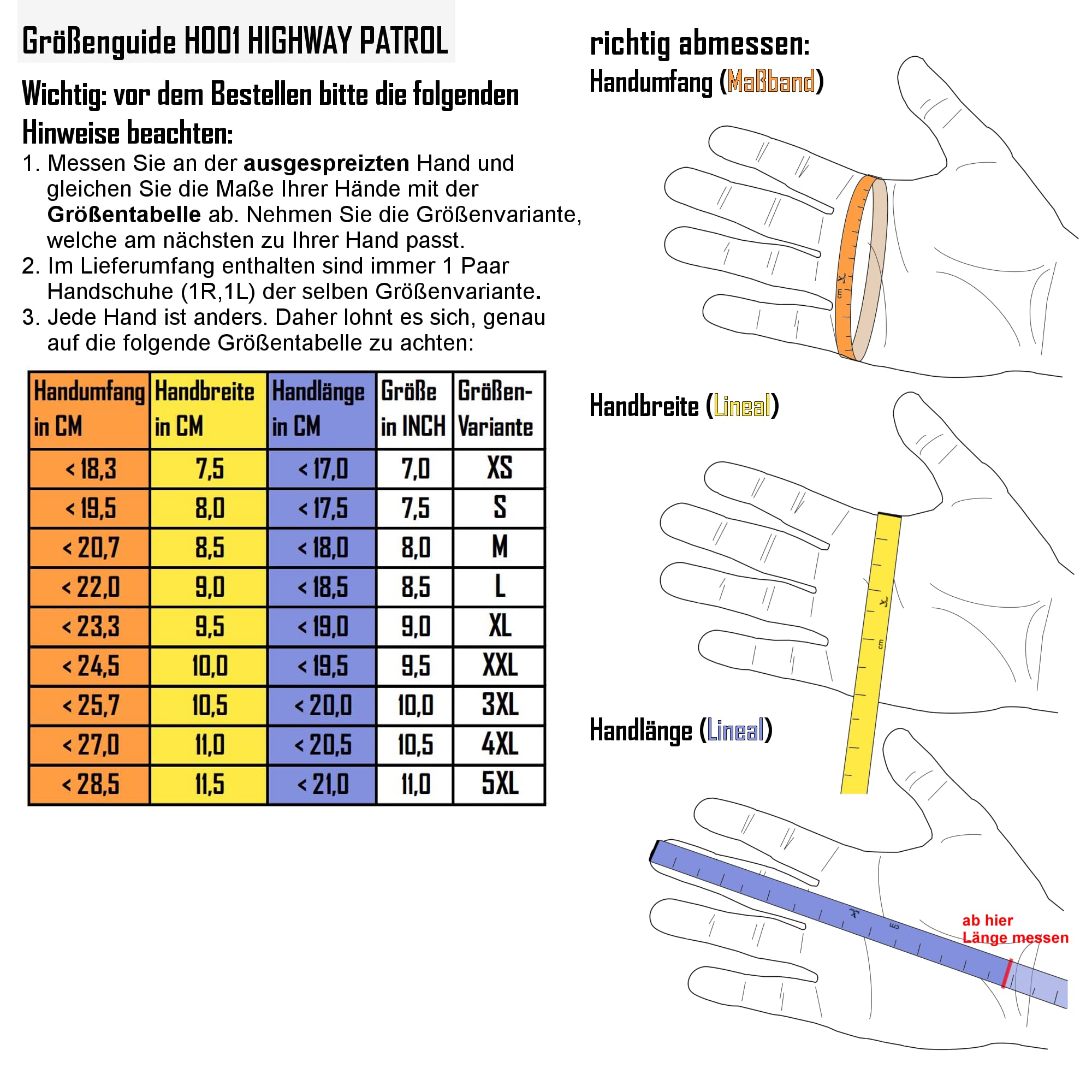 TacFirst Highway Patrol H001 POLIZEI Echtleder Einsatzhandschuhe 360° Schnitthemmend, Security Handschuhe