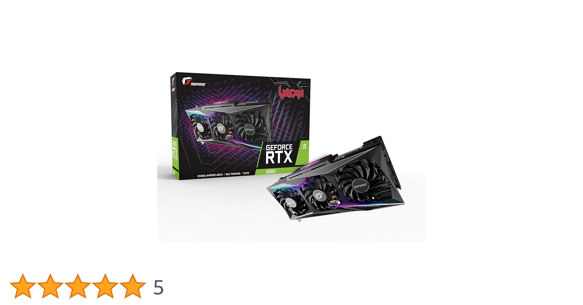 Colorful RTX 3080 vulcan 非LHR 保証あり Colorful RTX 3080 vulcan 非LHR 保証あり