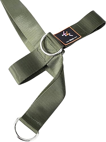 Miniatura 3 de MOOCY Paquete de 2 correas de pie para máquina de cable, accesorios de fitness, correas de tobillo, glúteos, retroceso, ejercicio de pierna para