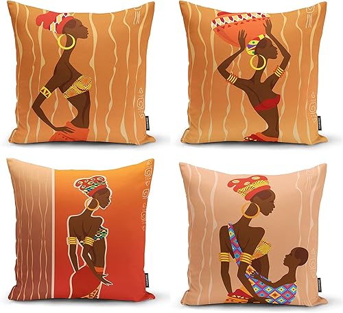 Ysahome Funda de almohada con temática de arte moderno funda de cojín cuadrada con patrón de fotografía funda de almohada para mujer almohada