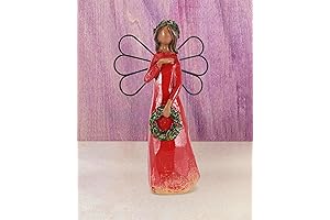 Christmas Angel Figurine: Illuminate Your Home with Enchanting Grace