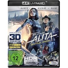 Alita - Battle Angel 4K Ultra HD + Blu-ray 3D + Blu-ray 2D [2019] [4K UHD]