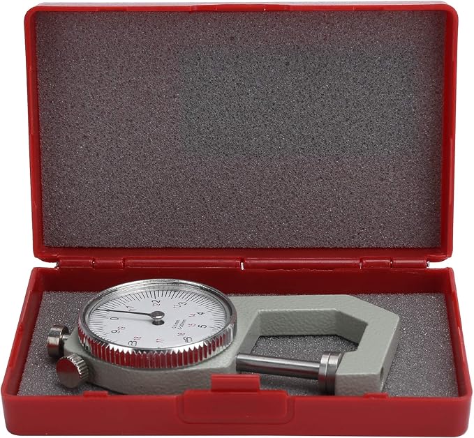 Calibrador de Dial para Medir Espesor 0-20mm Preciso miniatura 8