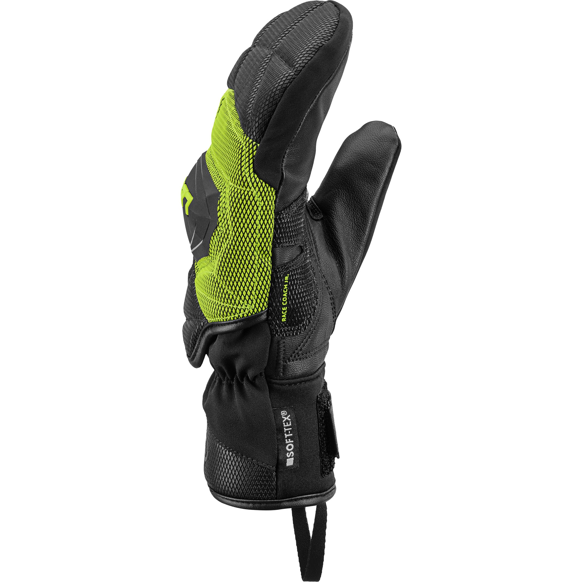 LEKI Worldcup Race Coach 3D Mitten Kinder Junior Fäustlinge 654802801 Größe 8