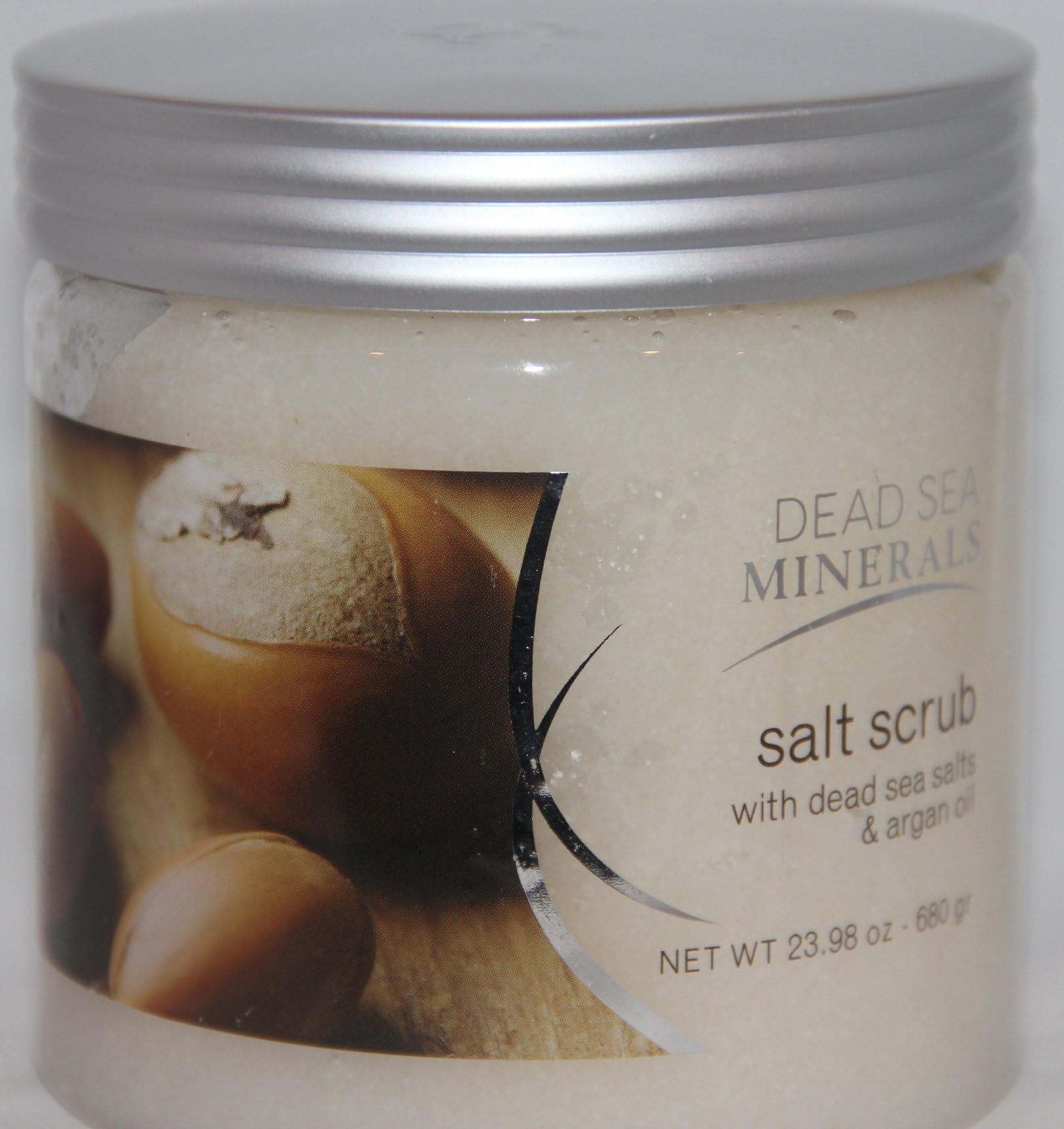 Dead Sea Minerals Salt Scrub With Dead Sea Salts & Argan Oil 23.98 oz