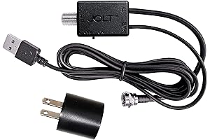 Upgraded USB to Coaxial Cable Adapter - Enhanced Signal and Unmatched Clarity
