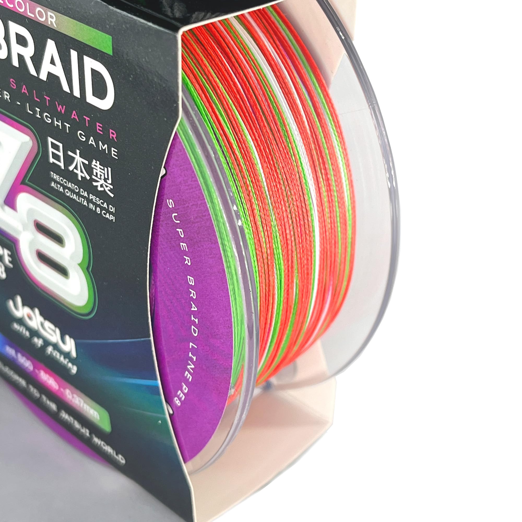 Jatsui Filo Trecciato ZE-BRAID Z8 MULTICOLOR