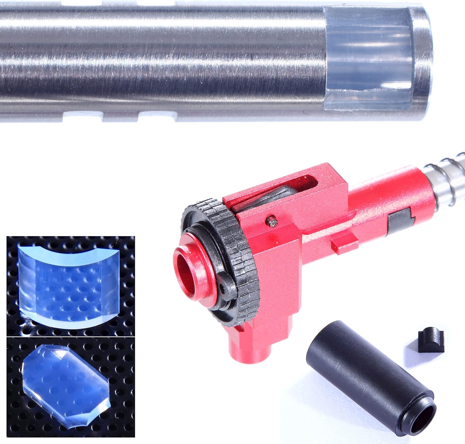 R-Hopped 6.03 Tightbore Barrel Modify Flat-Hop Bucking ZCI CNC Hopup S-Nub AEG R-Hop RHop