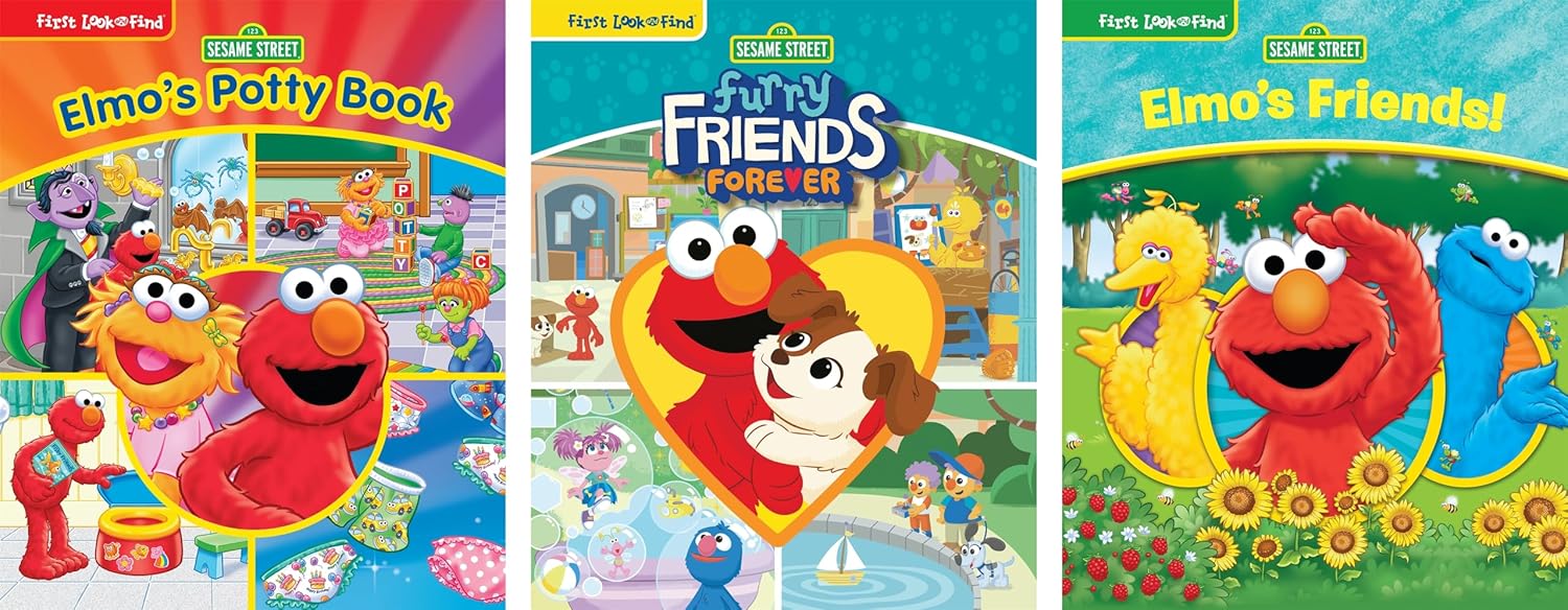 School & Library First Look and Find Sesame Street Print Series      Board book – January 1, 1923