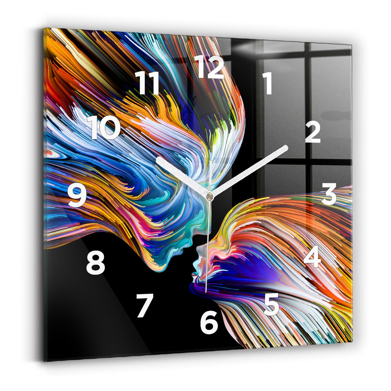 Horloge murale silencieuse Wallfluent pour éliminer les bruits de tic-tac